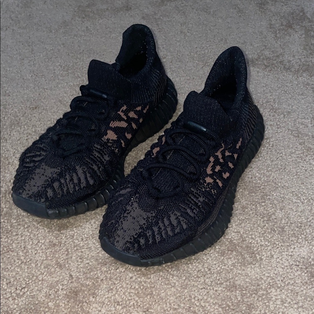 Yeezy Black and Tan Women's Sneakers